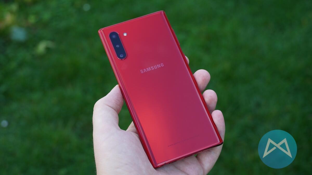 Samsung Galaxy Note Aura Red