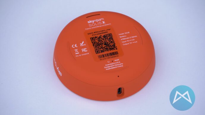 Skyroam Solis X Rueckseite