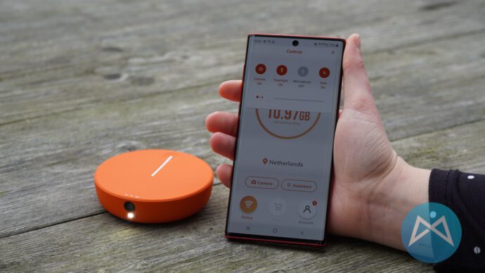 Skyroam Solis X Taschenlampe