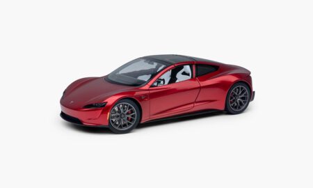 Tesla Roadster Modellauto