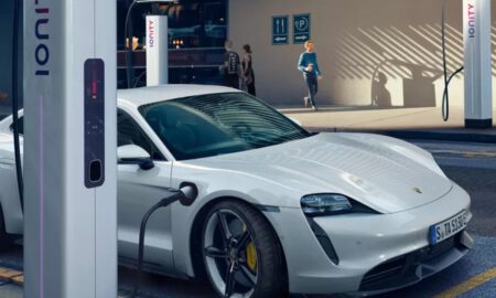Porsche Taycan Laden