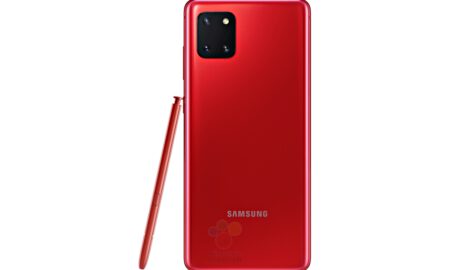 Samsung Galaxy Note 10 Lite Leak Rot