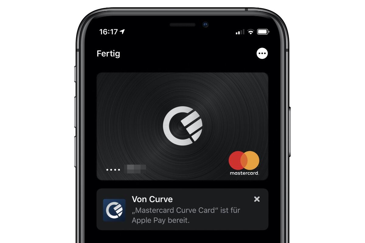 Curve Apple Pay