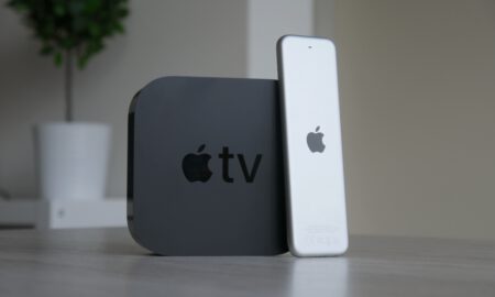 Apple Tv 4k Mit Fernbedienung Back