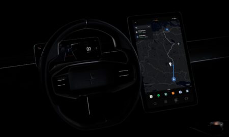 Polestar Google Android Auto Header