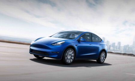 Tesla Model Y Header