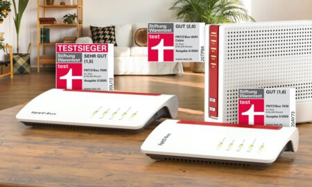 Avm Fritzbox 7590 7530 6591 Stiftung Warentest