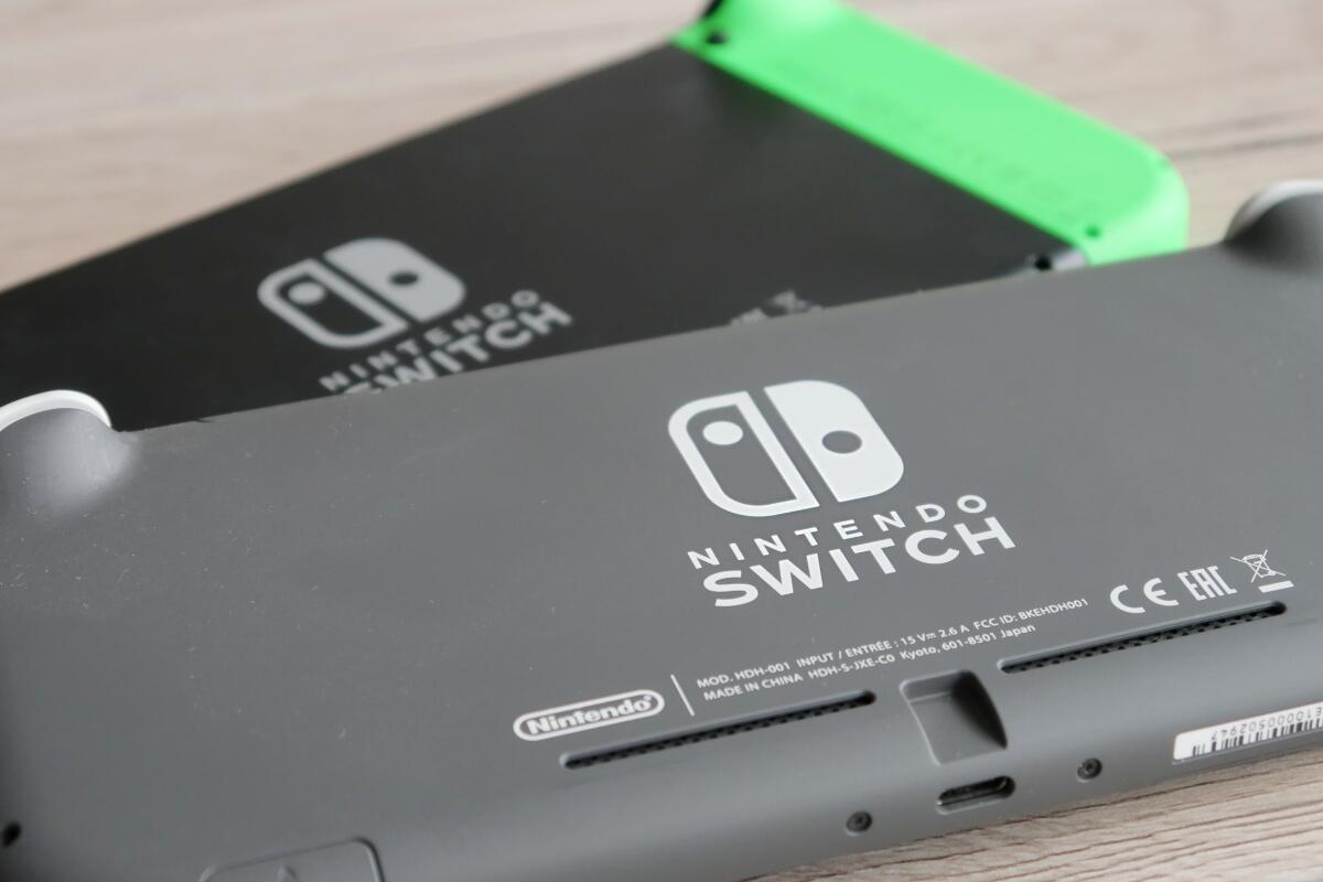 Nintendo Switch Logo Header