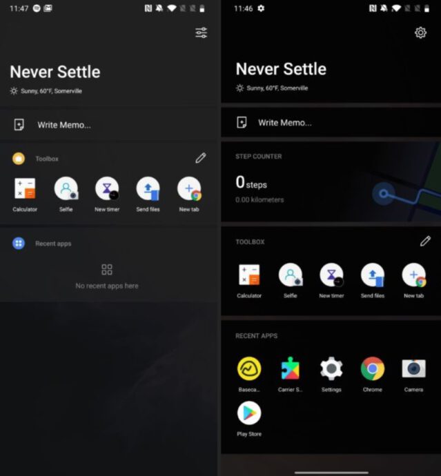 Oneplus Launcher Update