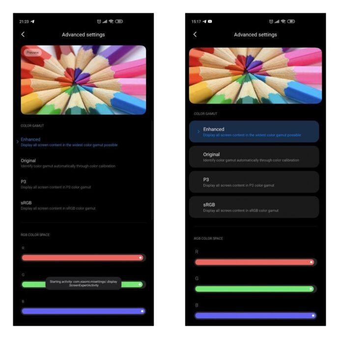 Xiaomi Miui 12 Screen2