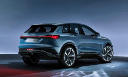 Audi Q4 Etron Back