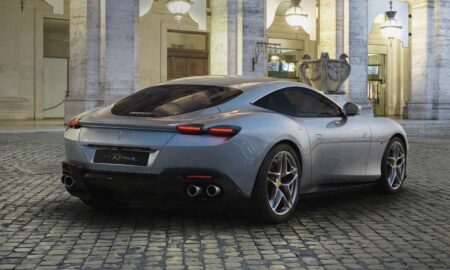 Ferrari Roma Header