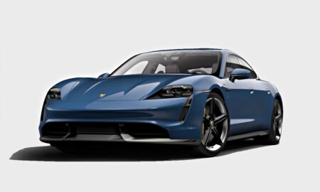 Porsche Taycan 2021 Neptune Blue