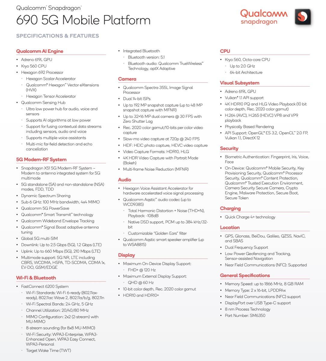 Bild › Snapdragon 690 5g Specs