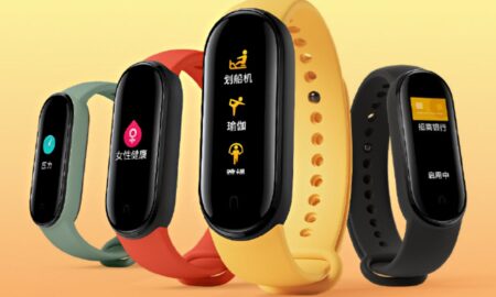 Xiaomi Mi Band 5 Header
