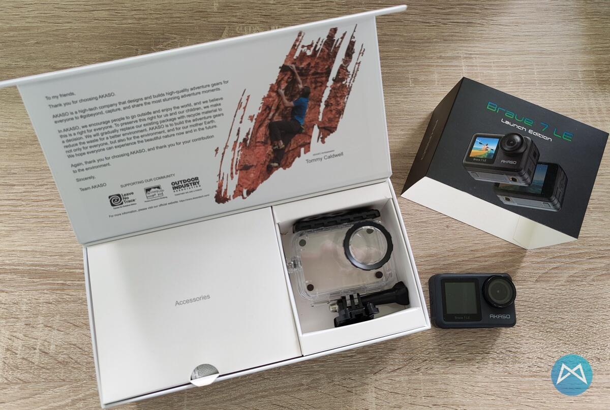Akaso Brave 7 LE im Test: Action-Kamera mit zwei Displays