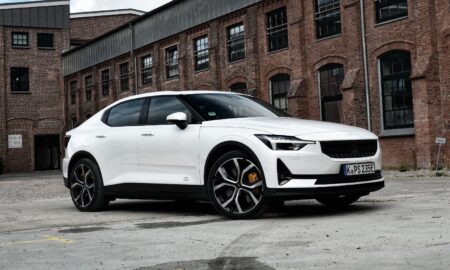 Polestar 2 Fabrik Front