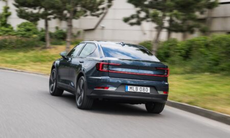 Polestar 2 Fahrt Elektro Auto Header
