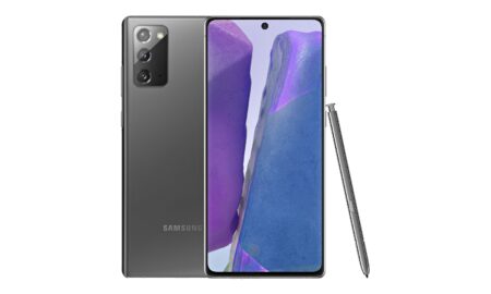 Samsung Galaxy Note 20 Schwarz Header