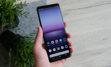 Sony Xperia 1 Ii Hand Front