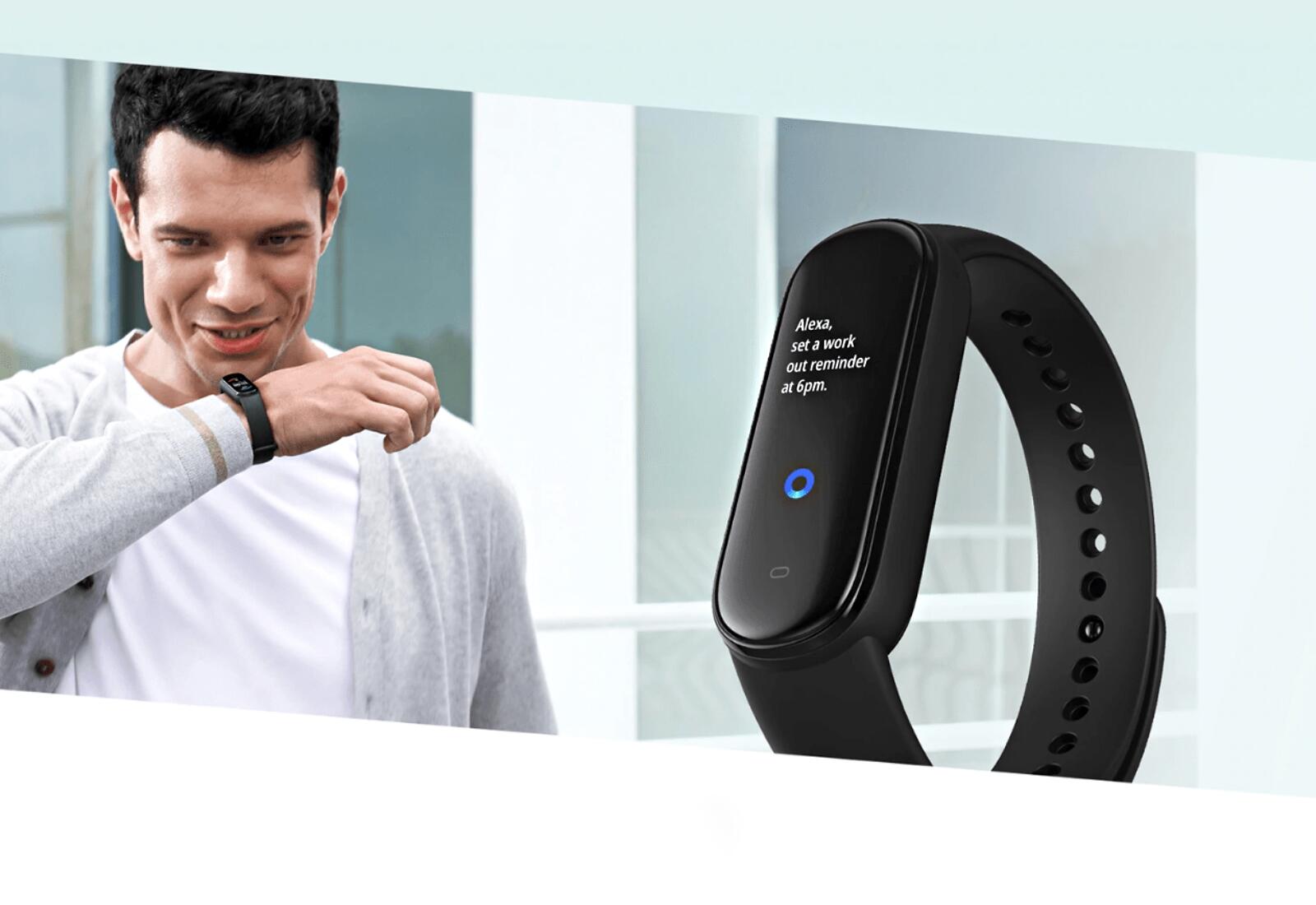 amazfit band 5 ou mi band 6