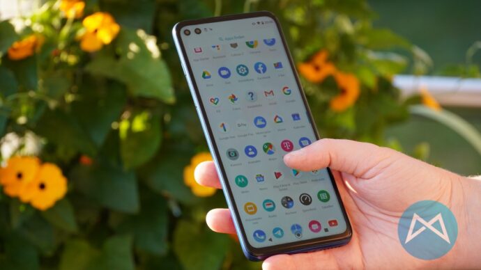 Menue Moto G 5g Plus