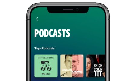 Amazon Music Podcasts Header