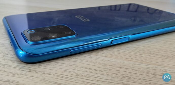 Elephone U5 Lautstaerke Fingerabdrucksensor