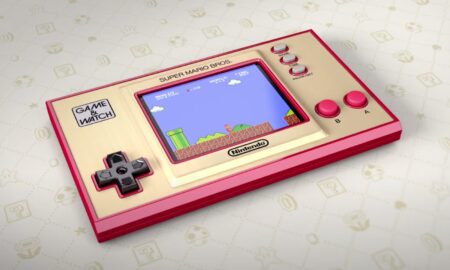 Nintendo Game Watch Mario Header