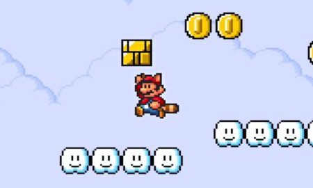 Super Mario Retro Header