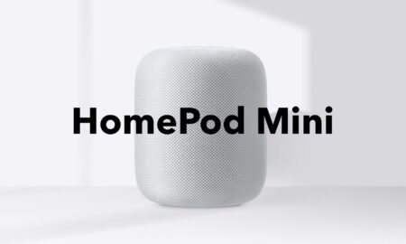 Apple Homepod Mini Schrift