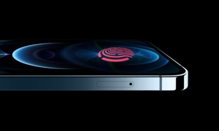 Apple Iphone 12 Touch Id Mockup