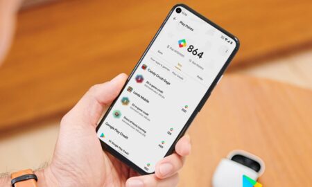 Google Play Points Header