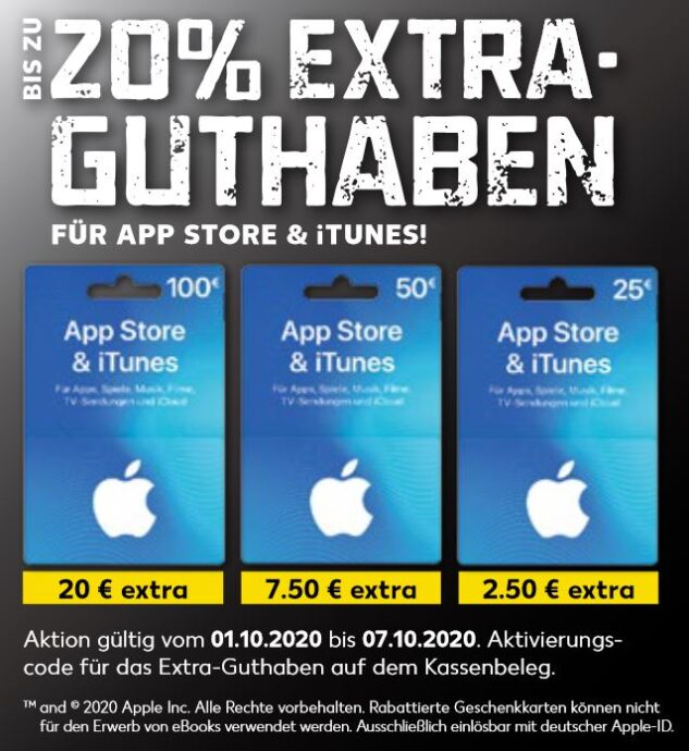 Itunes Rabatt Kaufland