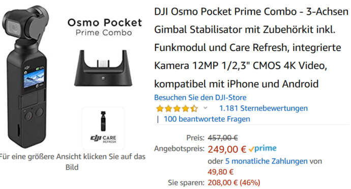 Osmo Pocket Prime Day