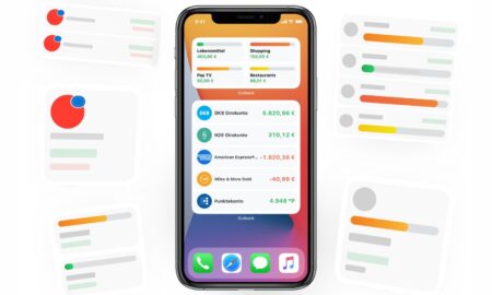Outbank Widgets Header