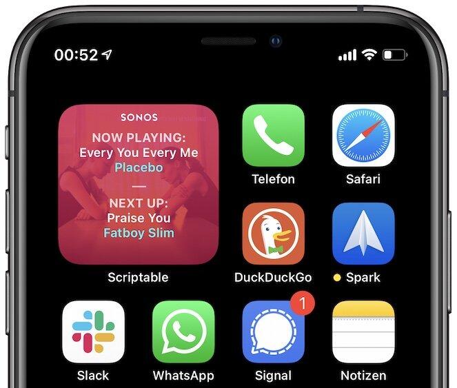 Sonos Widget Ios 14