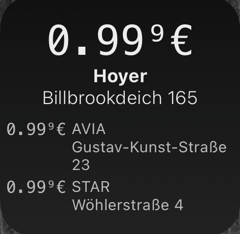 Guenstigetankstelle Dark