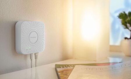 Lidl Silvercrest Gateway Zigbee Smart Home Sprachsteuerung Drahtloses Verbindungsprotokoll Zoom 2
