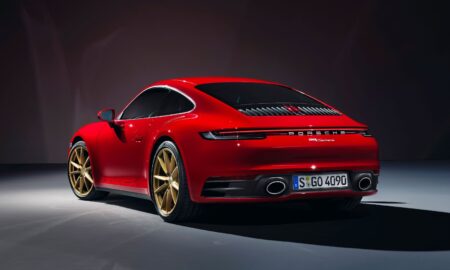 Porsche 911 Carrera Header