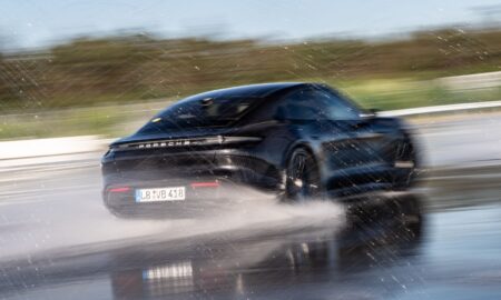 Porsche Taycan Drift Header