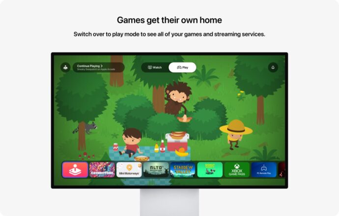 Apple Tv Pro Konzept Arcade