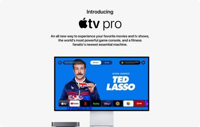 Apple Tv Pro Konzept Start