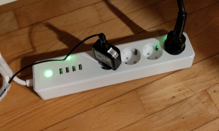 Essential Mehrfachsteckdose In Betrieb