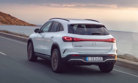 Mercedes Benz Eqa Back