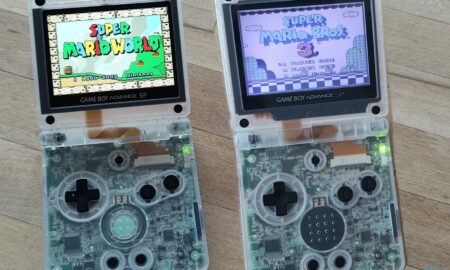 Nintendo Gameboy Advance Sp Display Und Case Umbau (4)