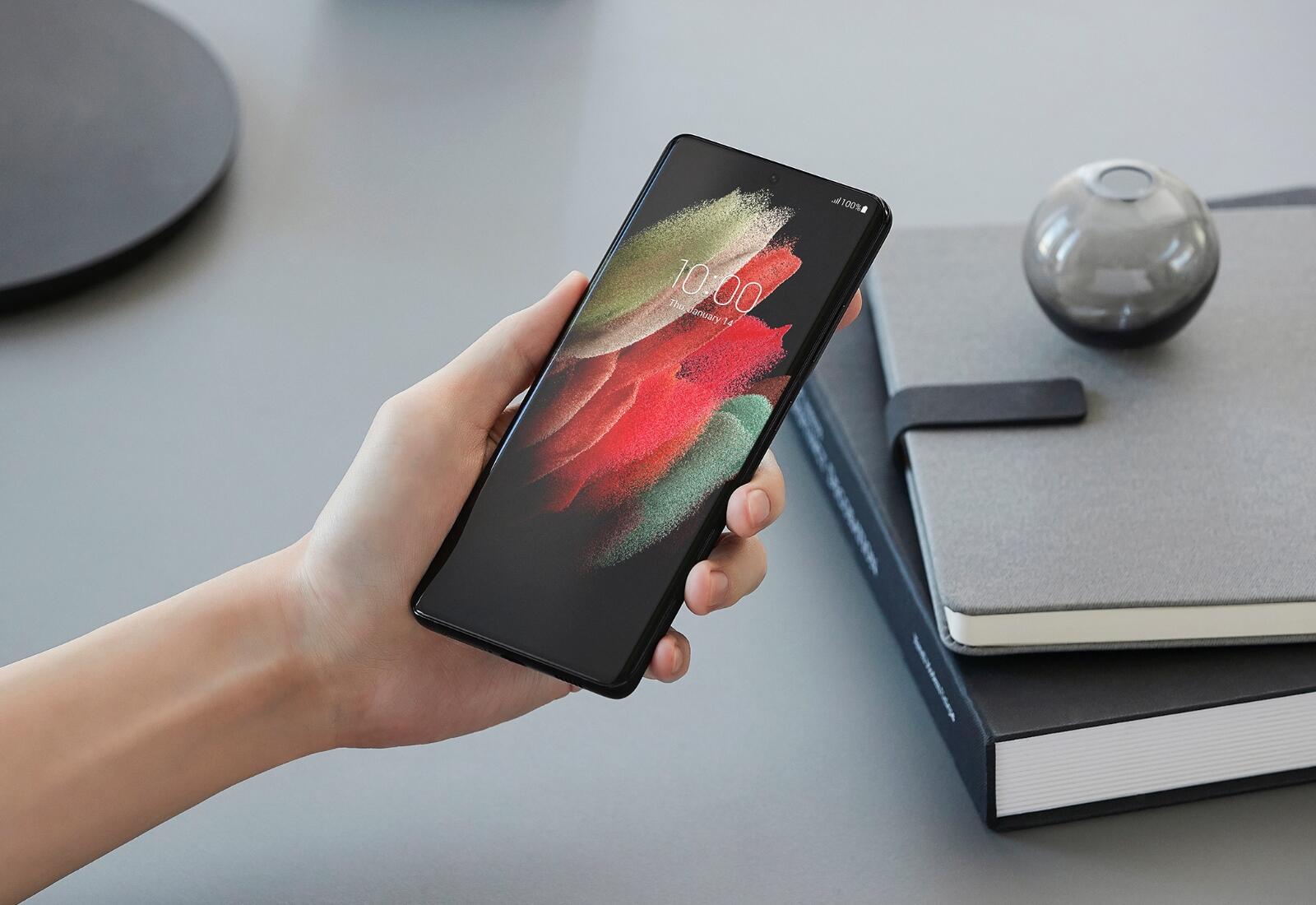 Samsung Galaxy S21 Ultra hat ein neues OLED-Display