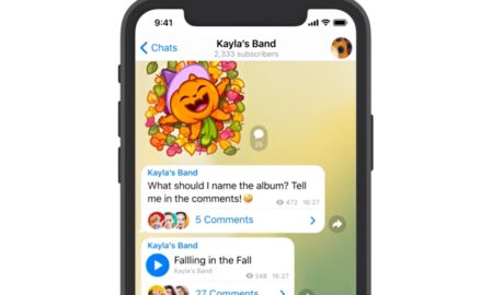Telegram Header