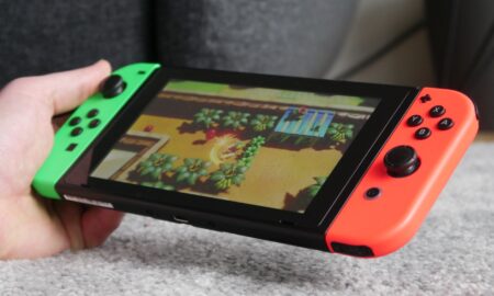 Nintendo Switch Zelda Hand