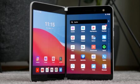 Microsoft Surface Duo Offen